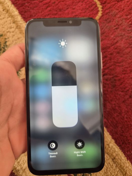 Iphone X 256 pamiti  telfoni ekrani almashkan
