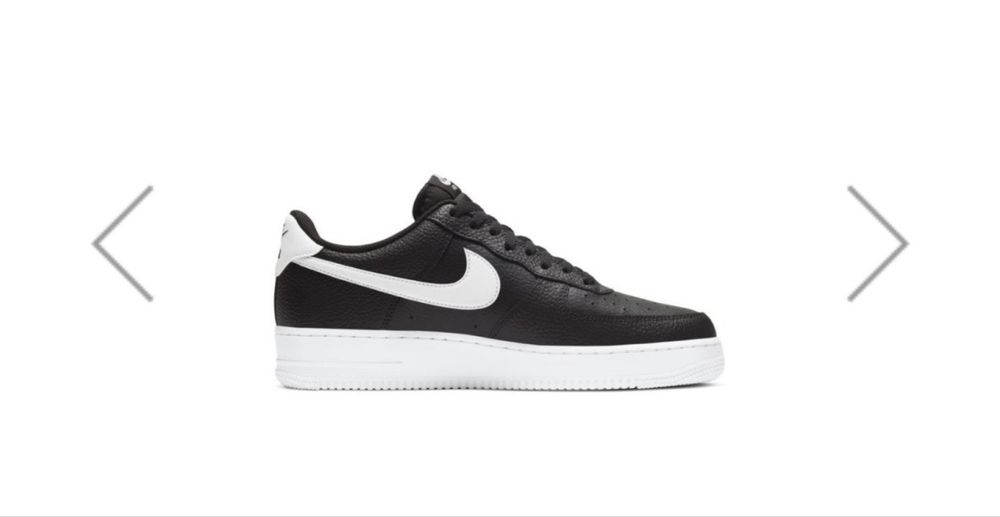 Nike Air Force 1 '07 "Black White"