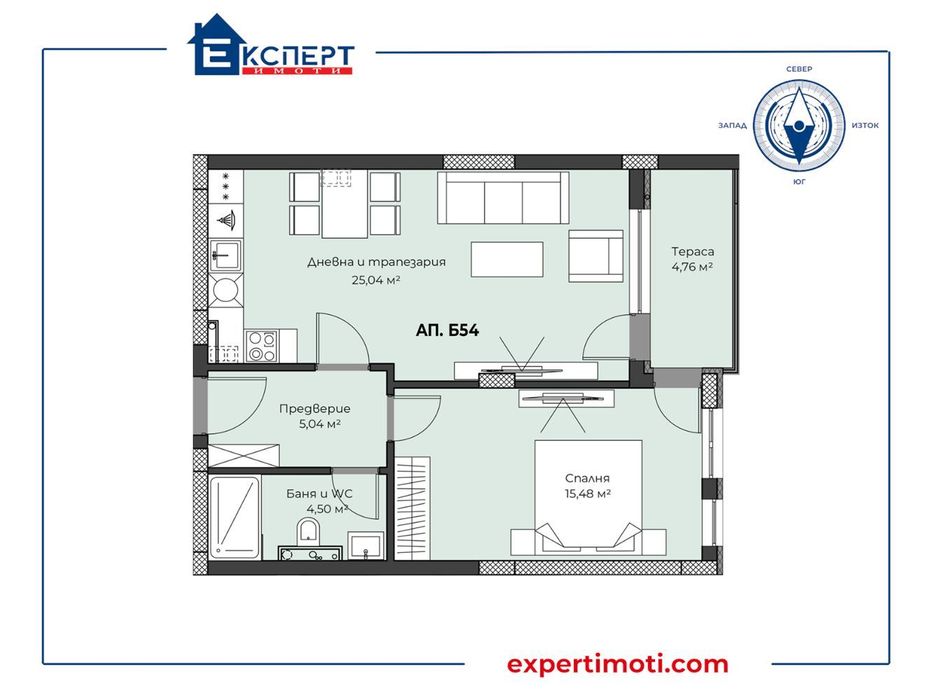 Продава се Двустаен апартамент в Пловдив, Христо Смирненски - 77 кв.м за 1296 €/кв.м - Снимка #11