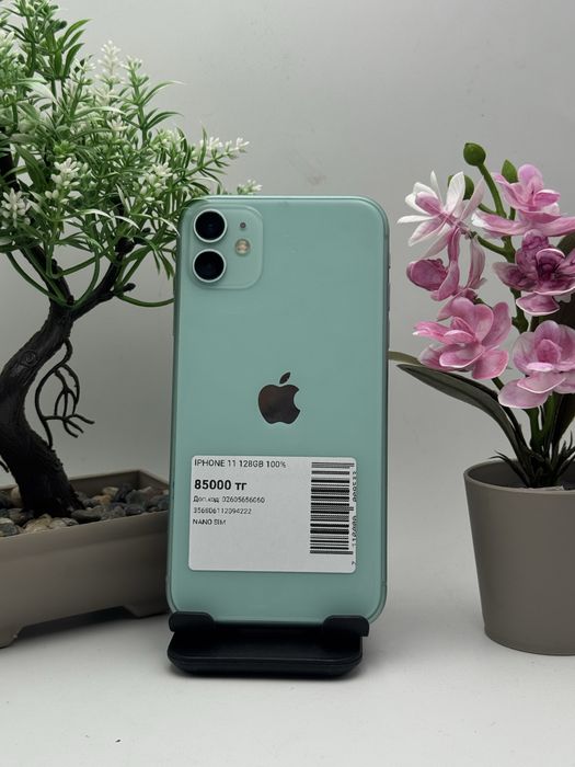 Iphone 11 128/100% .  Айфон 11 128/100%