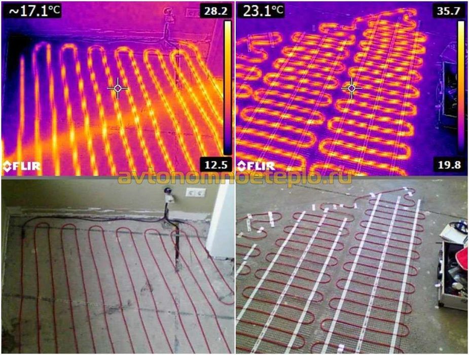 Иследование тепловизором