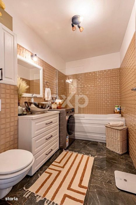 Apartament 2 camere modern Rasnov 58 mp balcon Parcare 440 euro.