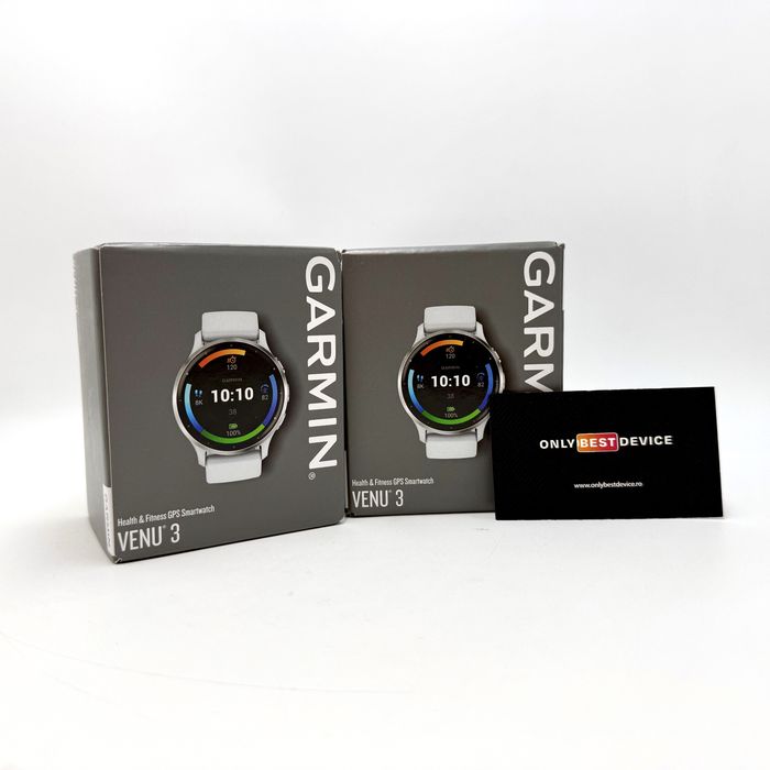 Ceas Garmin Venu 3 Whitestone 45mm