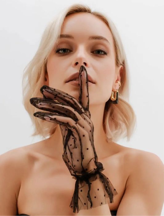 Перчатки сетчатые