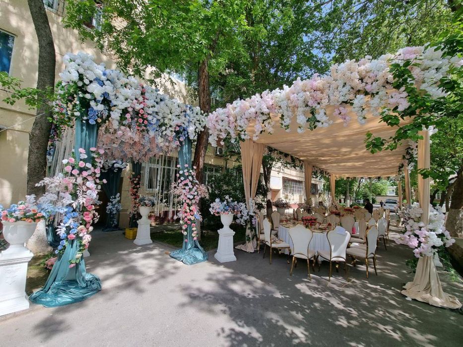 Оформления свадеб, Ofarmleniya xizmati, afarmleniya tadbirlar uchun