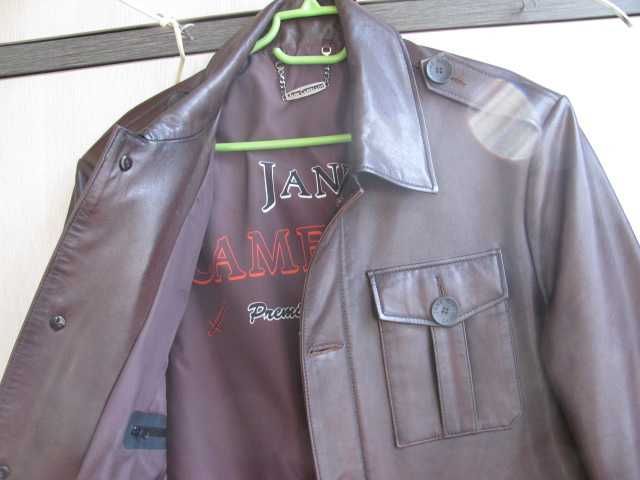 Кожаная куртка мужская.