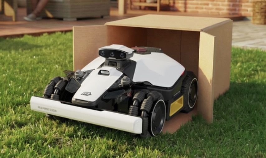 Luba mammotion mini 2 AWD косачка робот с гараж