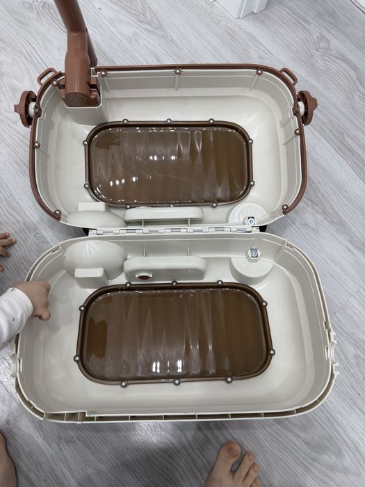 Чемодан детский самокат