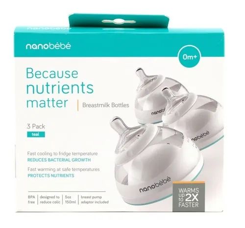 Set de biberoane Nanobébé - NOI