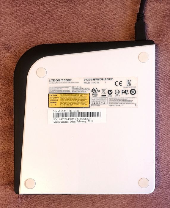 Unitate externa DVD/CD writer Liteon perfect funcțională