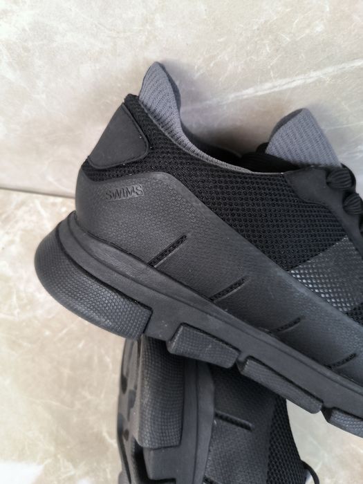 SWIMS Men's City Hiker Sneaker in Black 44