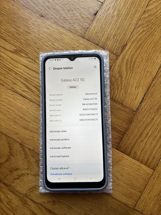 Samsung Galaxy A22 de 128 Gb Dual 5G Black