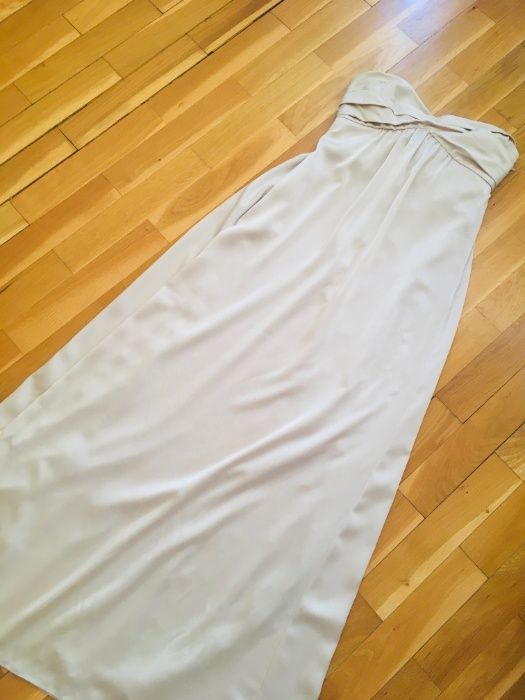 BCBG MaxAzria вечерна рокля оригинална + подарък сатенени ръкавици