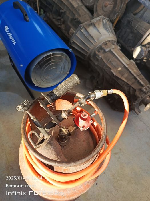 Газовая пушка газогенератор