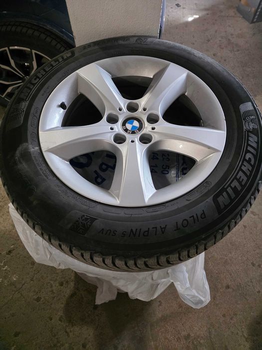 Оригинални джанти за BMW със зимни гуми Мишлен Алпин 5 - 255/55/18