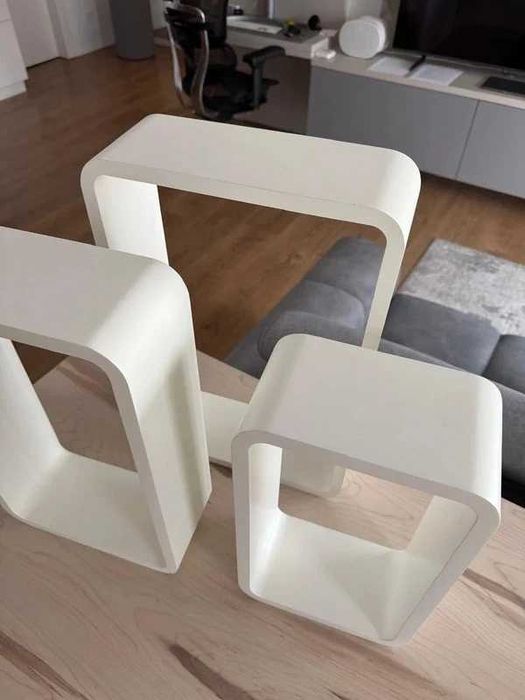 Set 3 rafturi decorative pentru perete Mömax