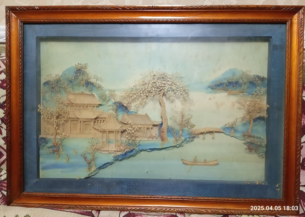 Карьина пейзаж из пробкового дерева