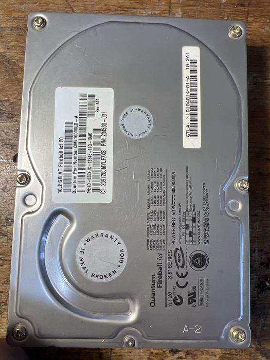 Жесткий диск HDD 10GB б/у