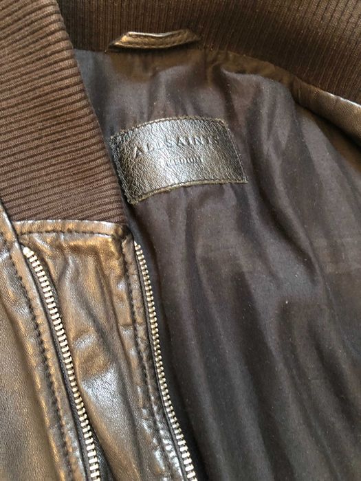 AllSaints geaca piele M, barbateasca