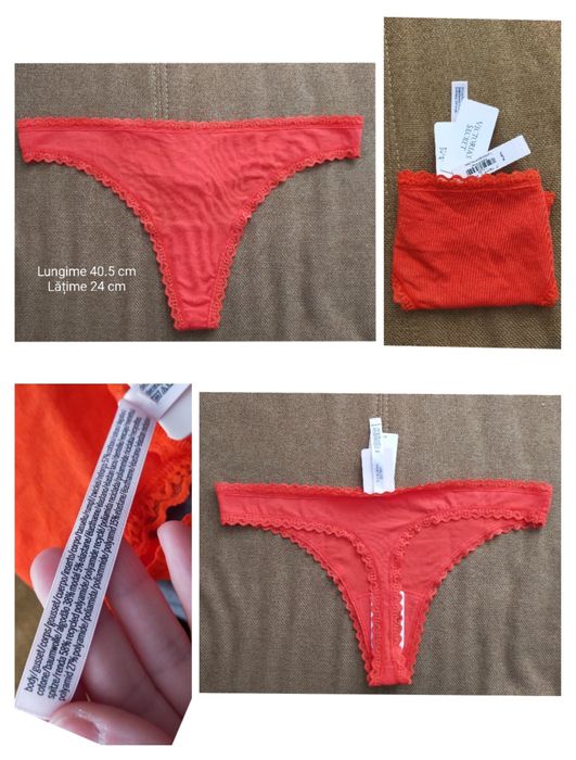 Chiloți tanga Victoria's Secret, XL