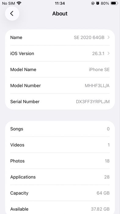 iPhone SE 2020 Perfectum