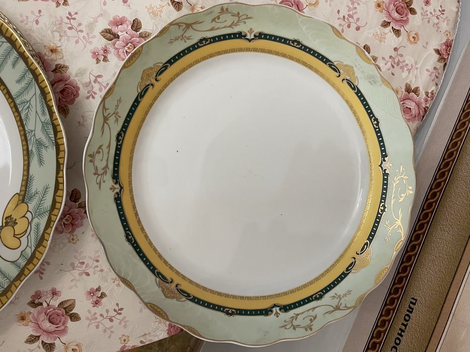 Фарфор Ет табақ , блюдце, диаметр 40