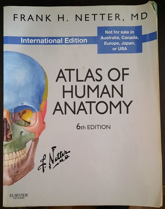 Vând Atlas of human anatomy
