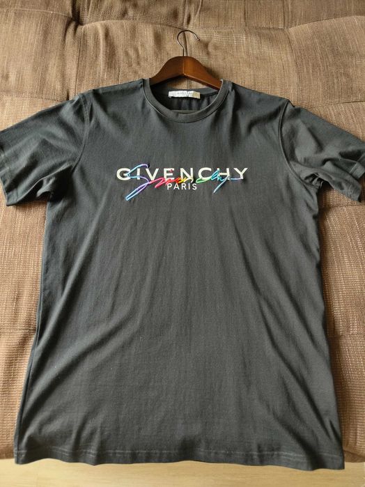 Тениска Givenchy Rainbow - размер M