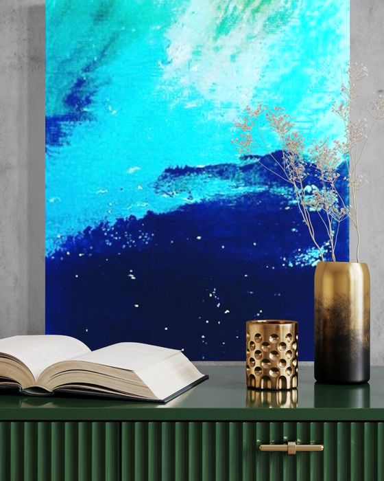 “The ocean”(120/100cm,2024)