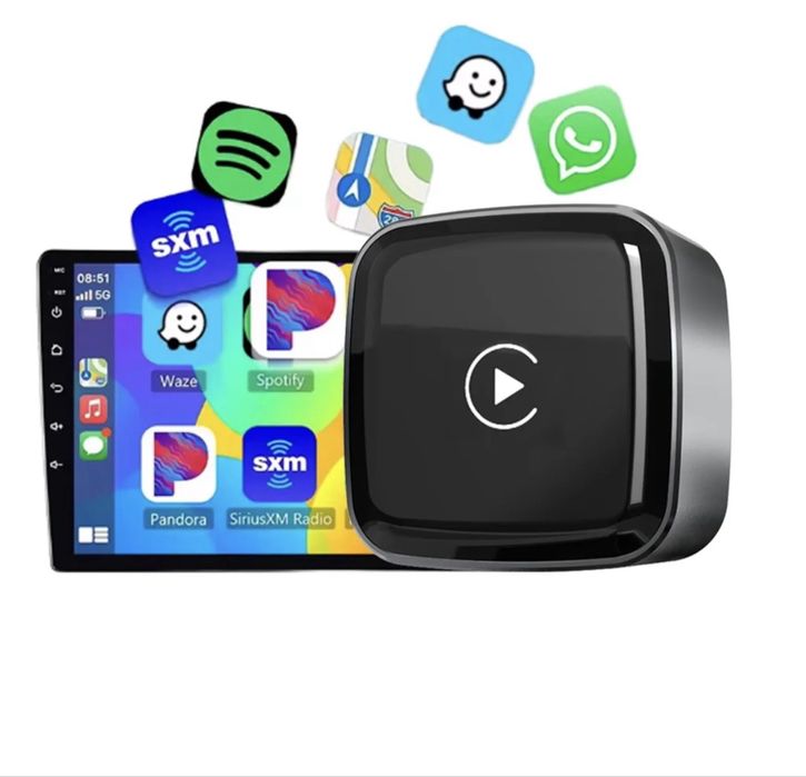 Безжичен CarPlay и Android Auto