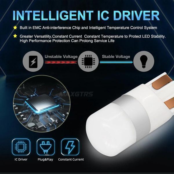 Лед крушки 2930 за габарит T10-W5W 12V