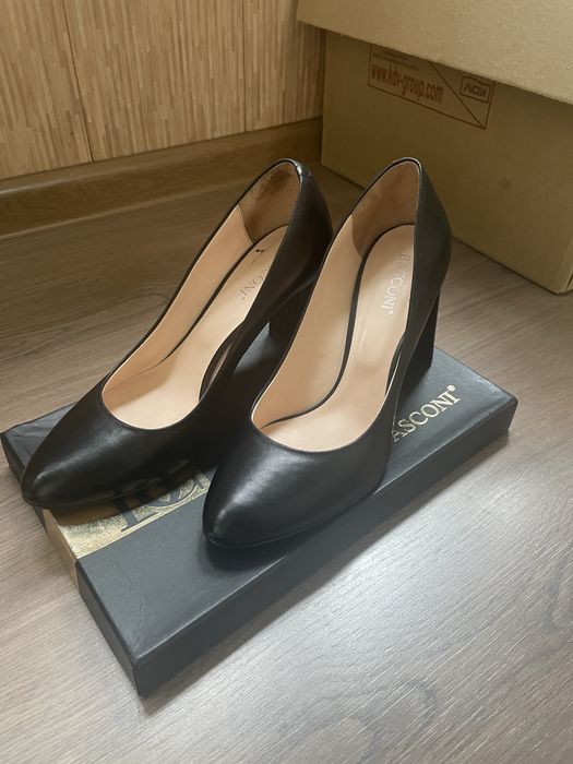 Кожаные туфли 39р