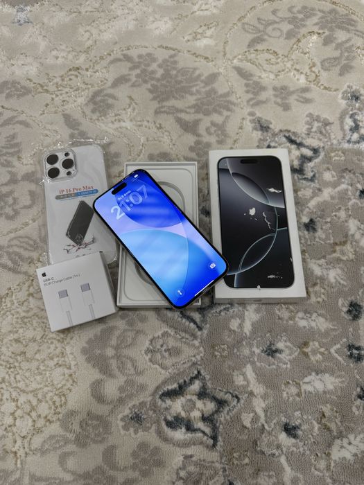 Iphone 16 Pro Max Айфон 16 Про Макс 91 % АКБ ВСЕ РОДНОЕ