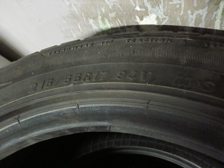 Шины летние 215/55R17