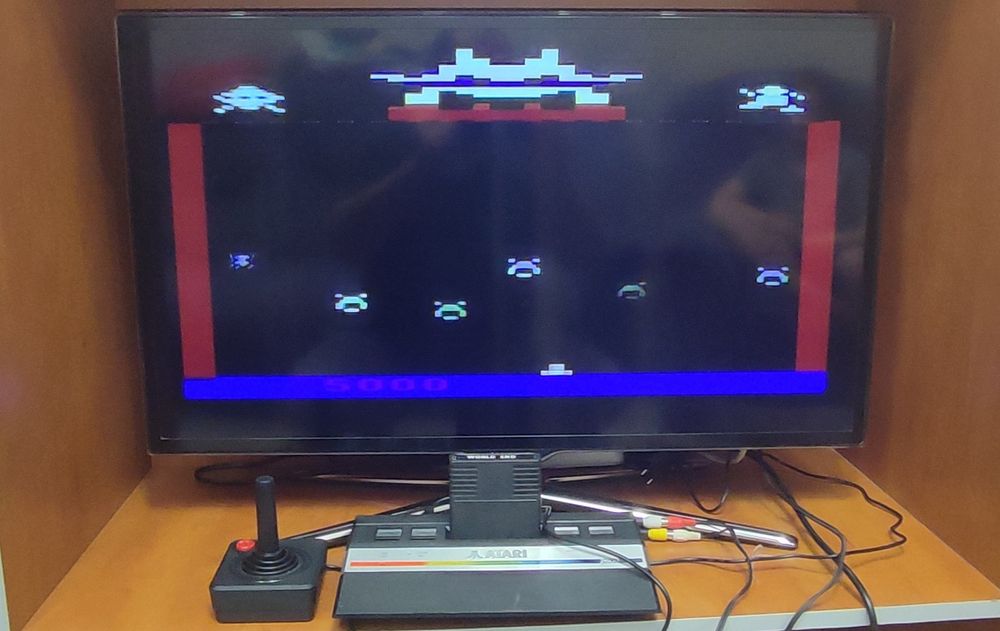 Ретро приставка Atari игровая консоль Атари