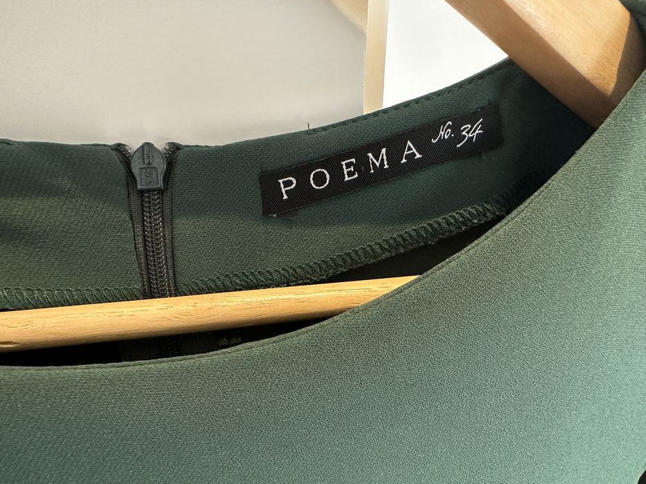 Rochie Poema verde, 34/36