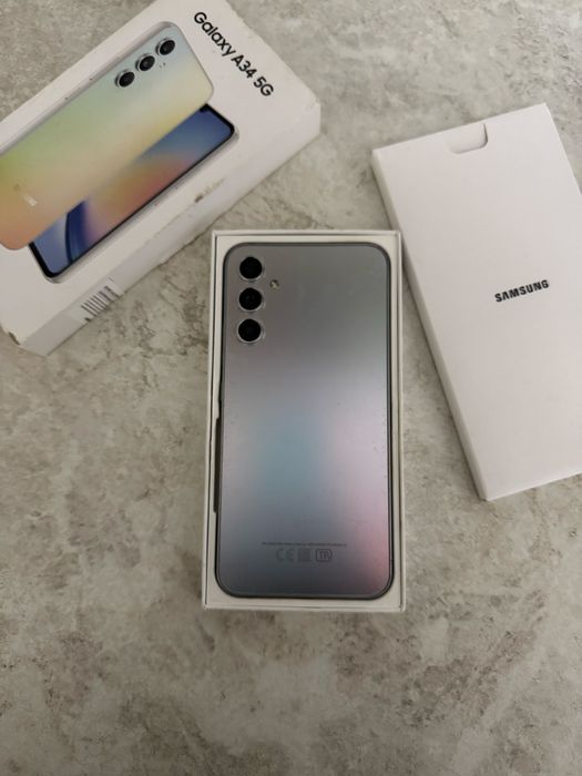 Samsung A34 5G 128Гб в идеале