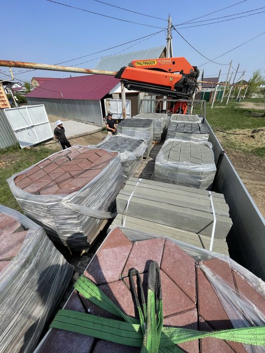 Брусчатка поребрик пескоблок ФБС плитка доставка