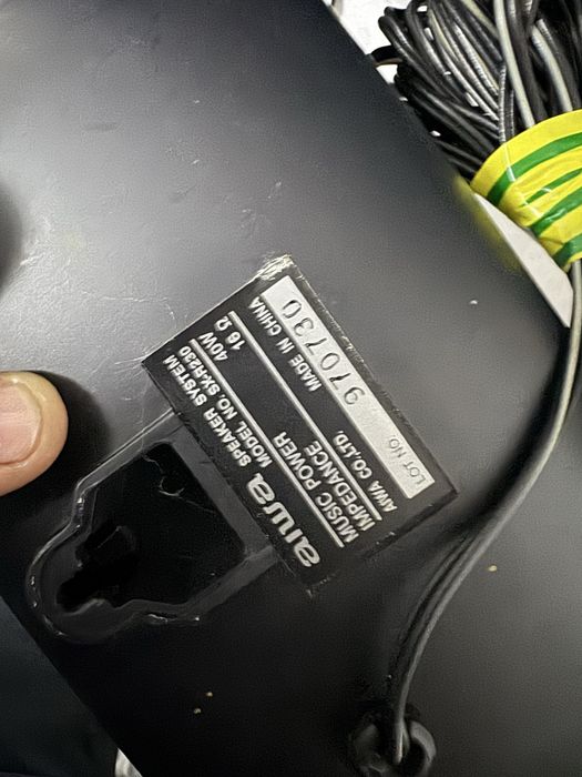 Vand Set 3 Boxe Aiwa