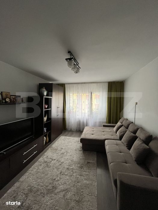 Apartament 2 dormitoare, 57 mp, etaj 3, complet mobilat, zona Big — fotografia 2