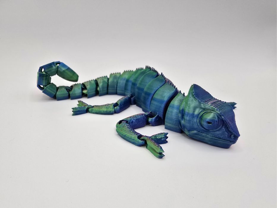 Хамелеон 3д / Chameleon 3d