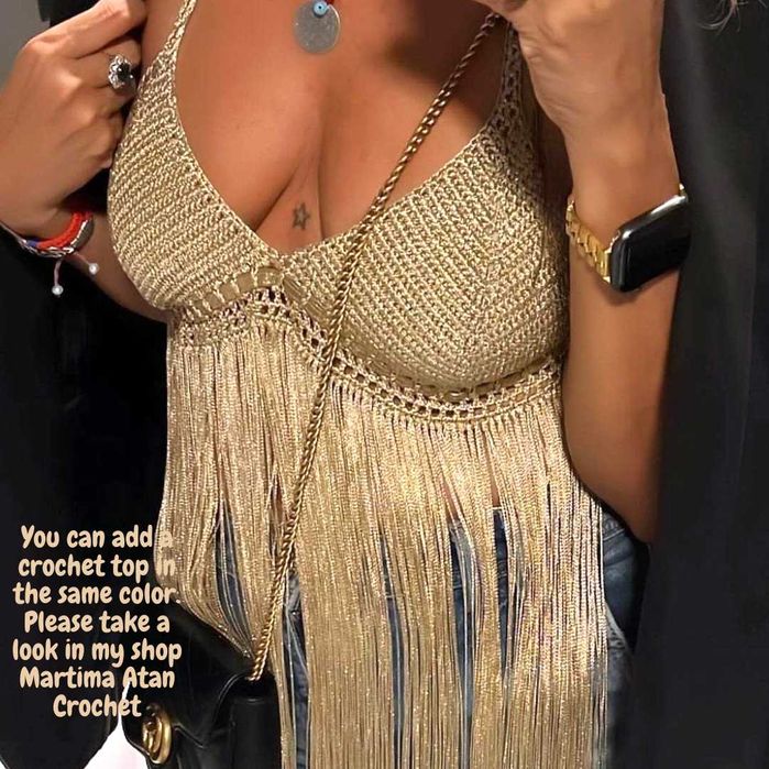 Ръчно изработена златна чанта-клъч за специалните моменти