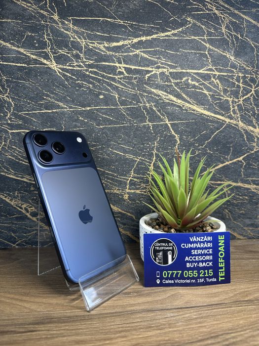 Iphone 17 pro max/256gb/Garantie 2 Ani Centrul de Telefoane turda /rate