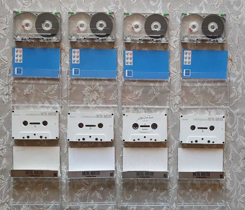 Аудио касети Sony Metal Master, TDK MA-R