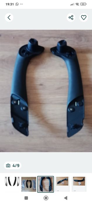 Mânere interioare pt portierele față Renault Megane3, Laguna, Fluence