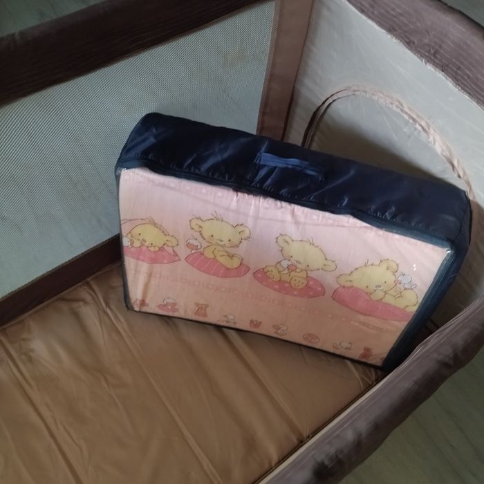 Сгъваема кошара 120/60, матрак 120/60