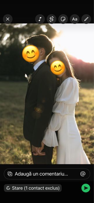 Rochie modernă mireasă