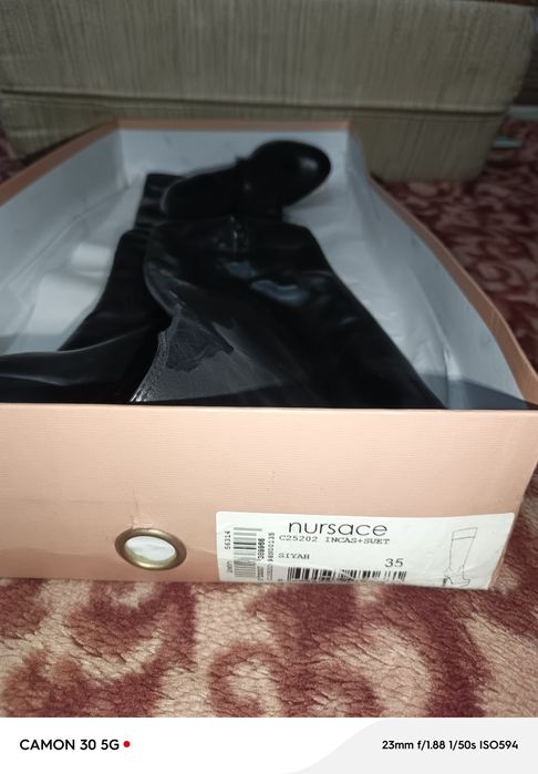 Сапоги на шпильках