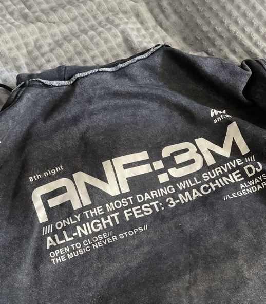 Худи Bershka ANF:3M