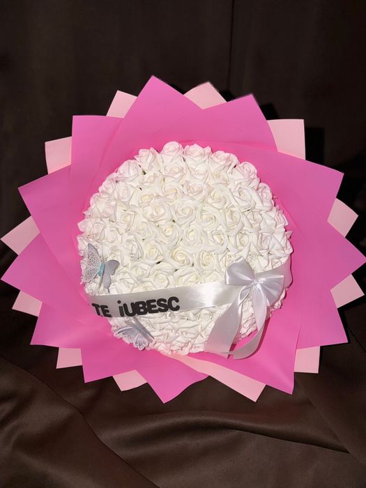 Buchet de flori din sapun